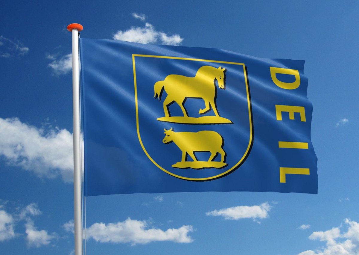 Vlag van Deil - gemeente West Betuwe - 100x150cm